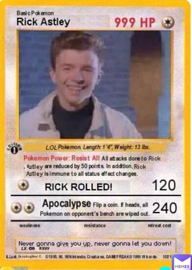 Pokemon Rick roll 71