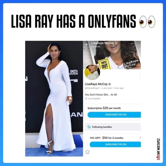 Fans only lisa raye Rhymes With