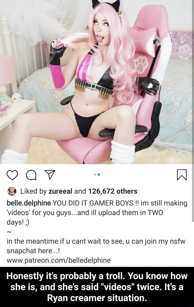 Memebase - belle delphine - All Your Memes In Our Base - Funny Memes -  Cheezburger