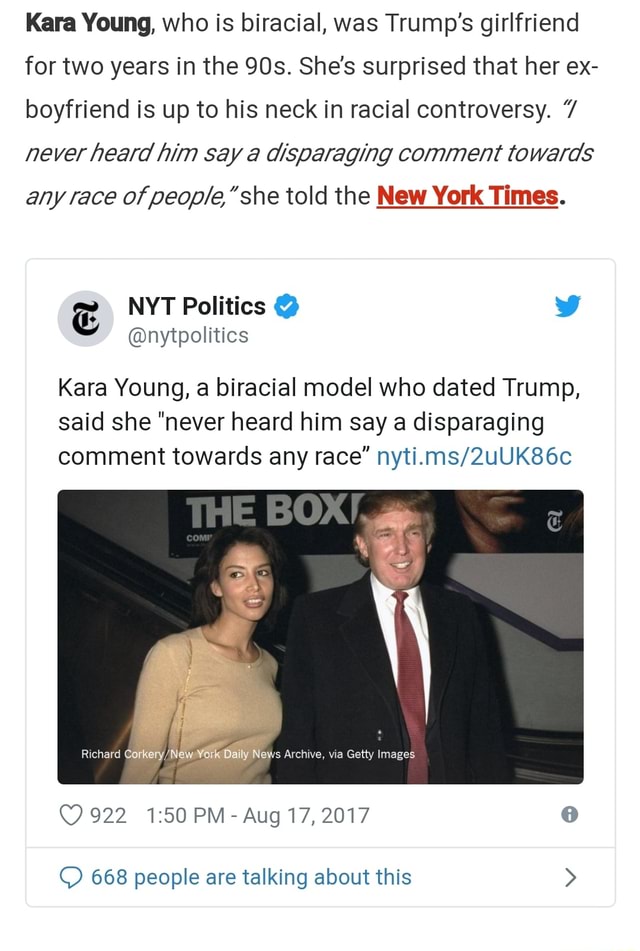 kara-young-who-is-biracial-was-trump-s-girlfriend-for-two-years-in