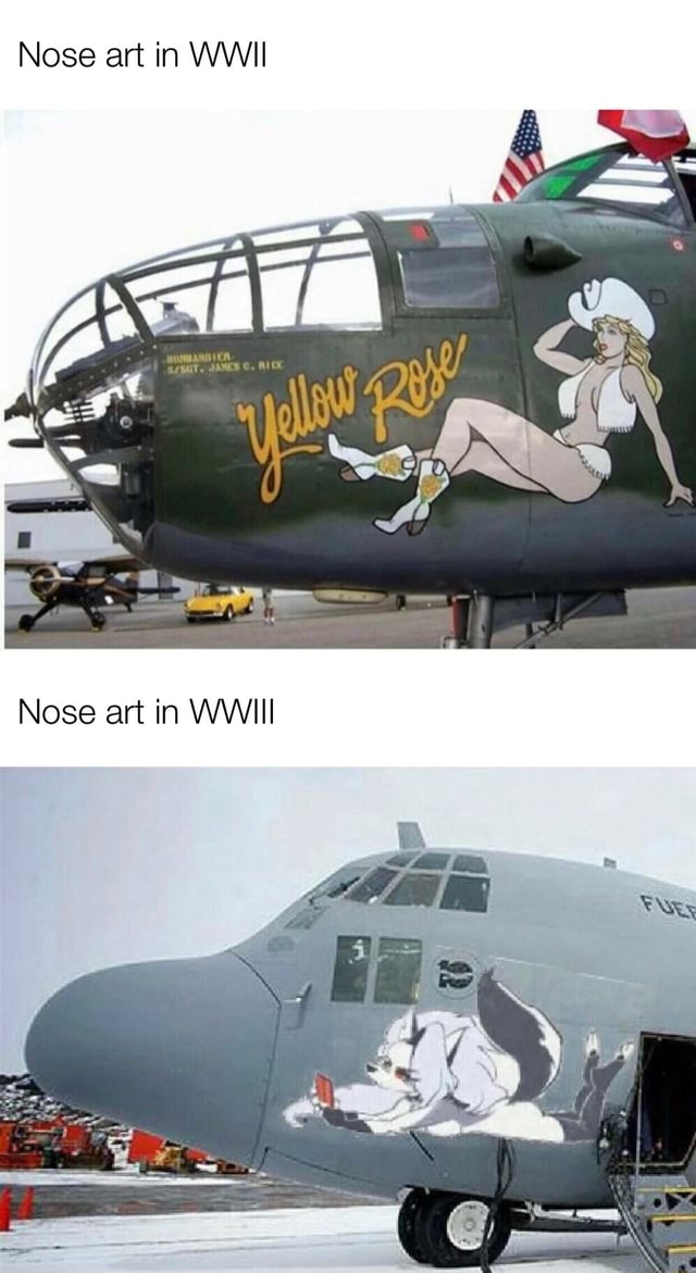 Nose art in wwii nose art in wwiii ifunny