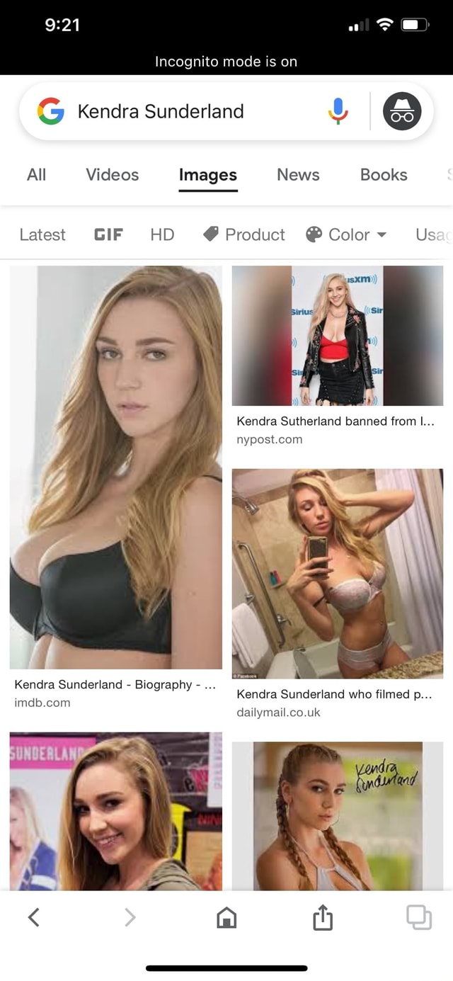 Kendra sunderland real name