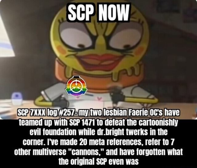 morginaaaaa on X: Finally finished with the base on SCP-3008
