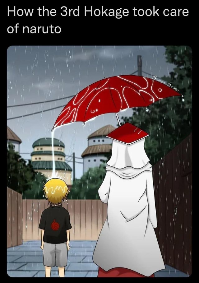 How the Hokage took care of naruto iFunny