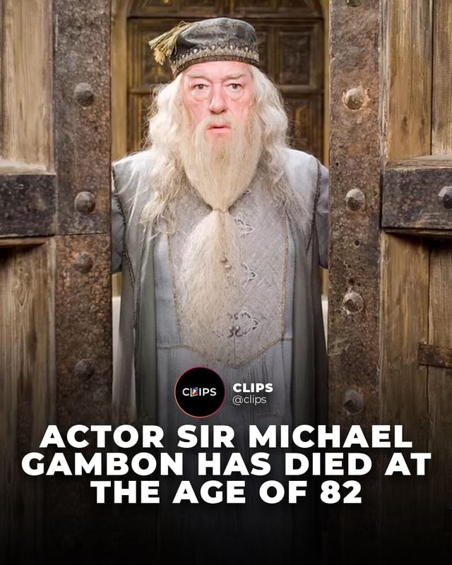 Michael Gambon A Renowned Actor Known For His Roles In The Harry Potter Series Has Passed Away