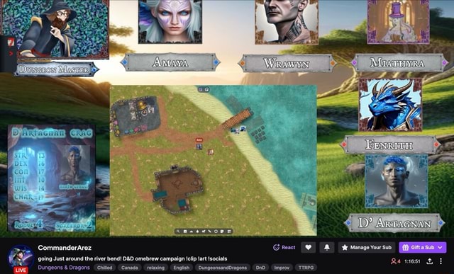 CommanderArez React Manage Your sub going Just around the river bend ...