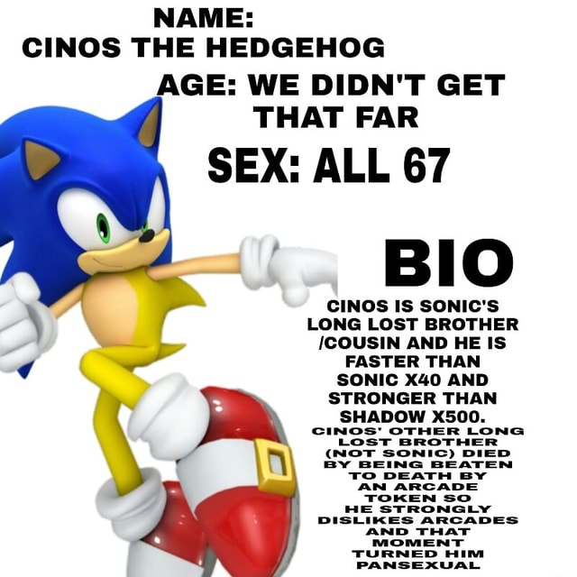 cinos the hedgehog