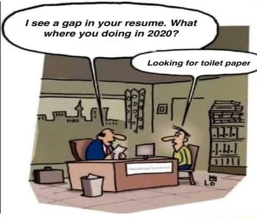 Modern Resume See A Gap In Your Resume What Where You Doing In 2020