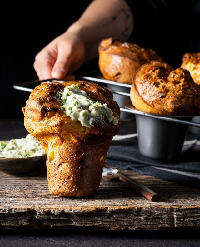What makes popovers magical is how they “pop” when they bake. And what makes these popovers