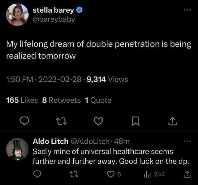Stella barey @bareybaby My lifelong dream of double penetration is