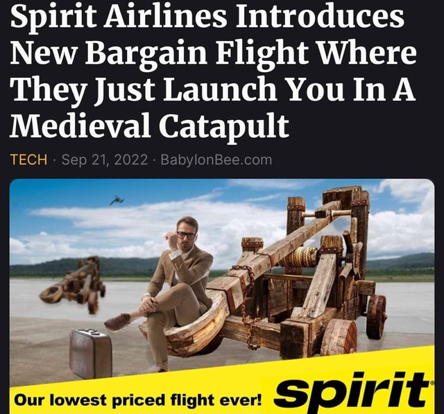 Spirit Airlines Introduces New Bargain Flight Where They Just Launch spirit-airlines-introduces-new-bargain-flight-where-they-just-launch
