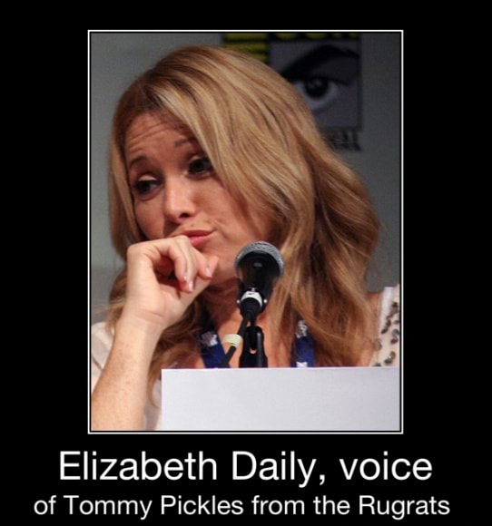 Elizabeth Daily, voice of Tommy Pickles from the Rugrats - Elizabeth ...