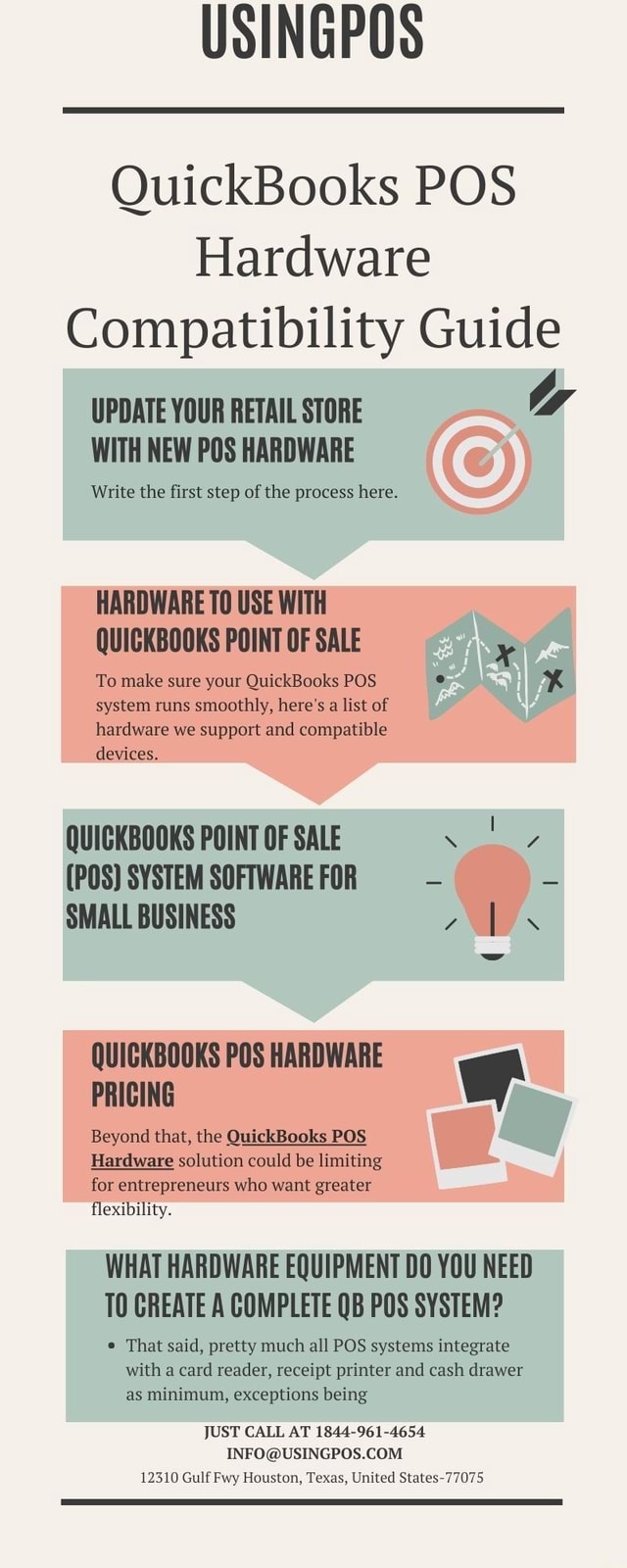 USINGPOS QuickBooks POS Hardware Compatibility Guide UPDATE YOUR RETAIL