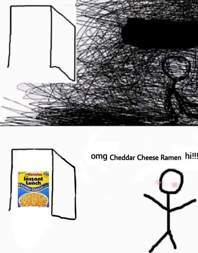 OM Cheddar Cheese Ramen hill! Instant iFunny