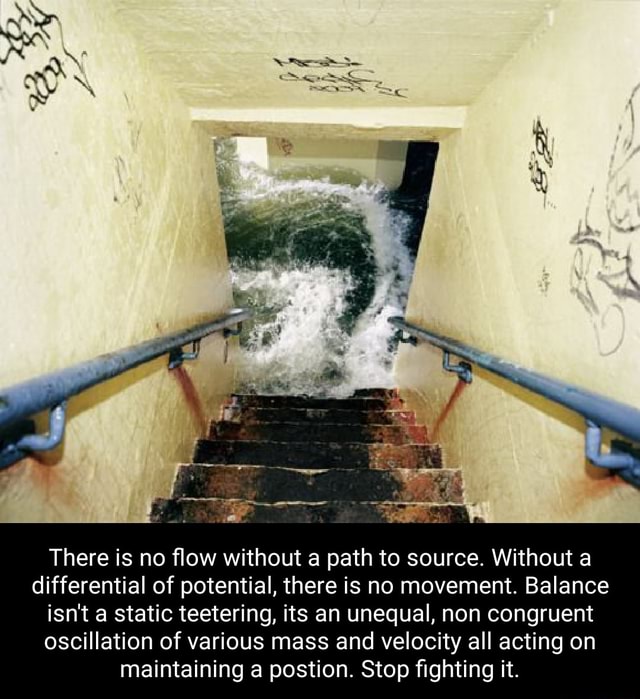 There Is No Flow Without A Path To Source. Without A Differential Of ...