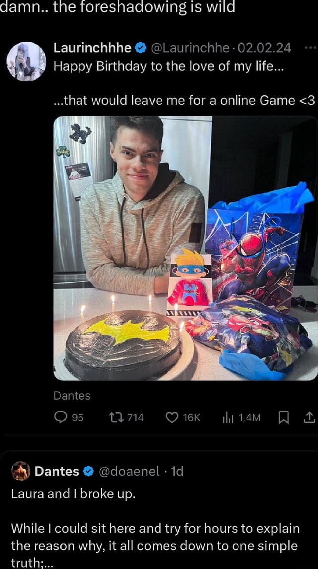 Damn.. the foreshadowing is wild Laurinchhhe @ @Laurinchhe - 02.02.24