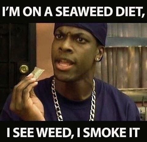 I SEE WEED, I SMOKE IT - )