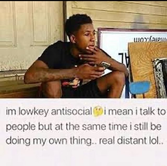 Doing my own thing. Doing my own thing