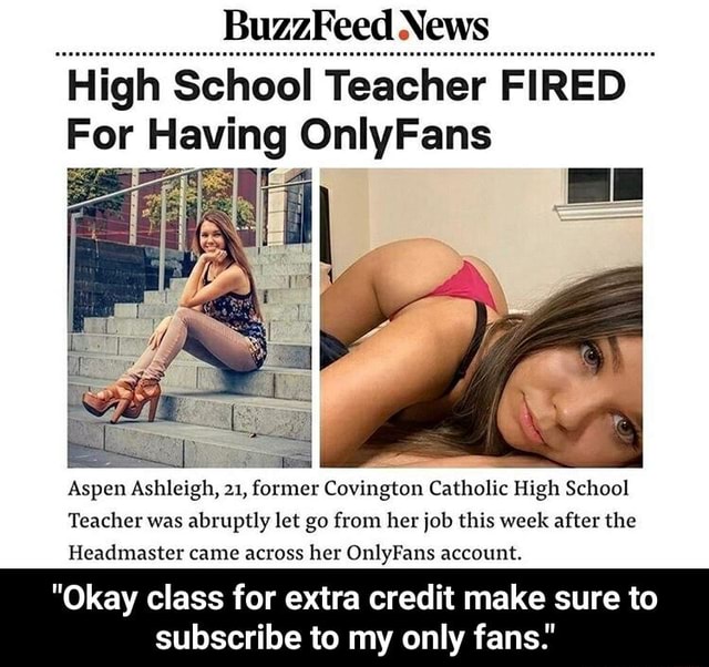 Onlyfans teacher fired california