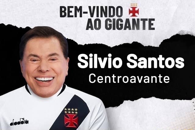 BEM-VINDO AO GIGANTE Silvio Santos Centroavante - )