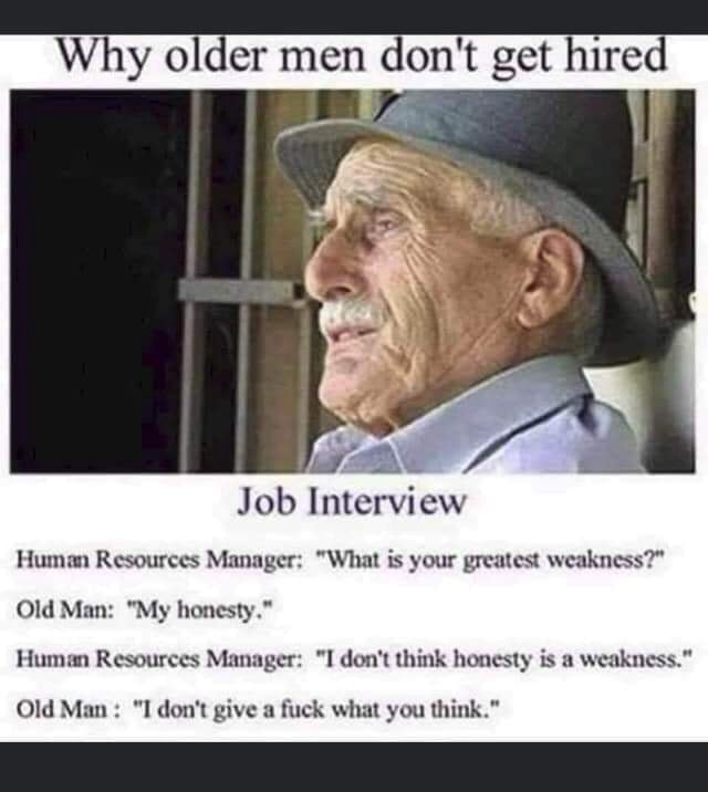 Why Older Men Don T Get Hired Job Interview Human Resources Manager Why Older Men Don T Get Hired Job Interview Human Resources Manager