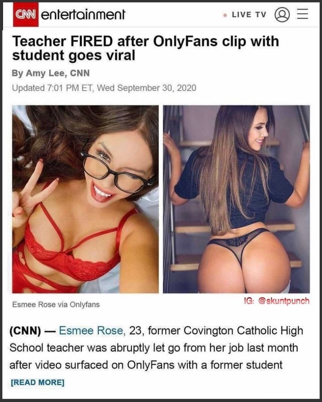 Only fans teacher high school catholic Going to