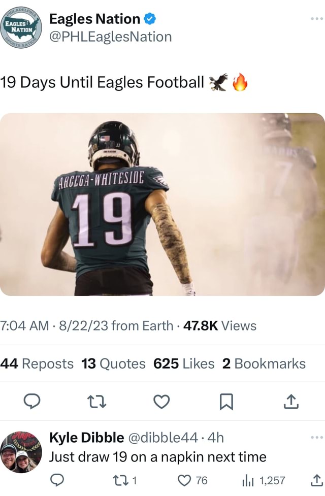 Eagles Nation on X: 