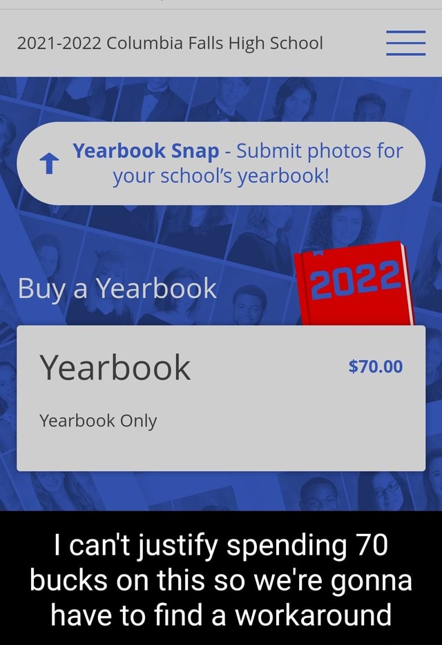 20212022 Columbia Falls High School Yearbook Snap Submit photos for