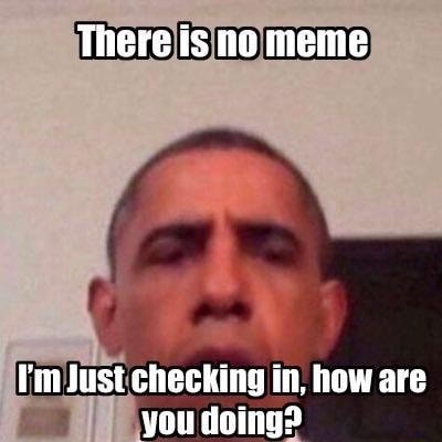 Just Checking On You Meme