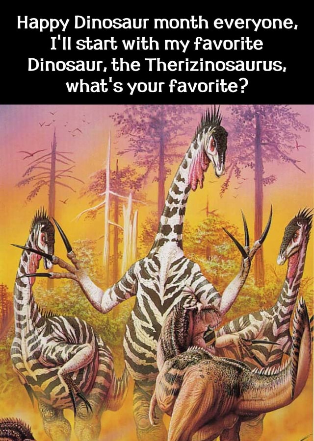 Happy Dinosaur month everyone, I'll start with my favorite Dinosaur