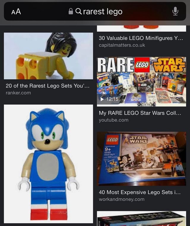 & Qrarest lego 20 of the Rarest Lego Sets You 30 Valuable LEGO