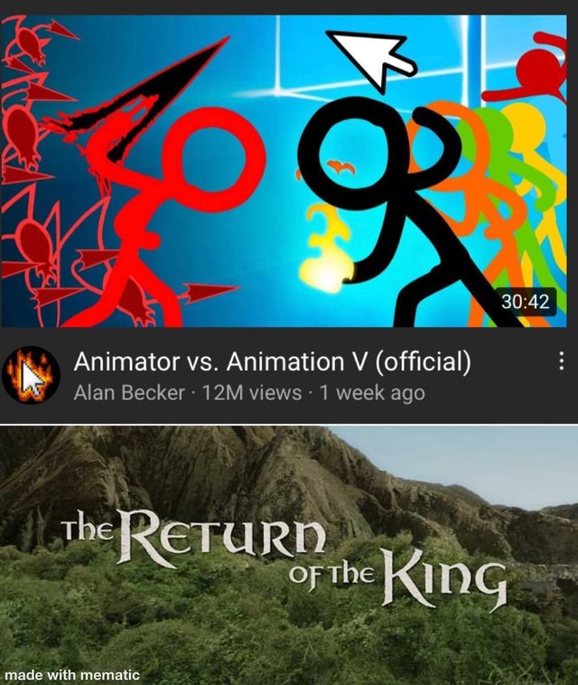 NS NE Animator vs. Animation V (official) Alan Becker views - 1 week ago  Return The 