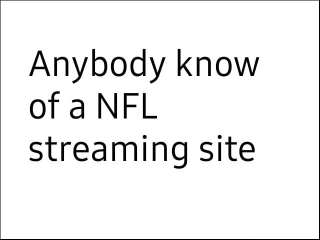 Sportsurge  Official reddit NFL streams