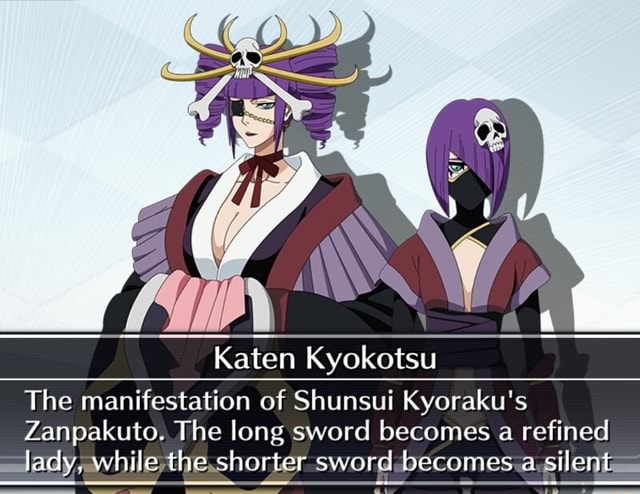 erfkb5i0jxbslm https ifunny co picture ken kyokotsu the manifestation of shunsui kyoraku s zanpakuto the nhpl8c8k4