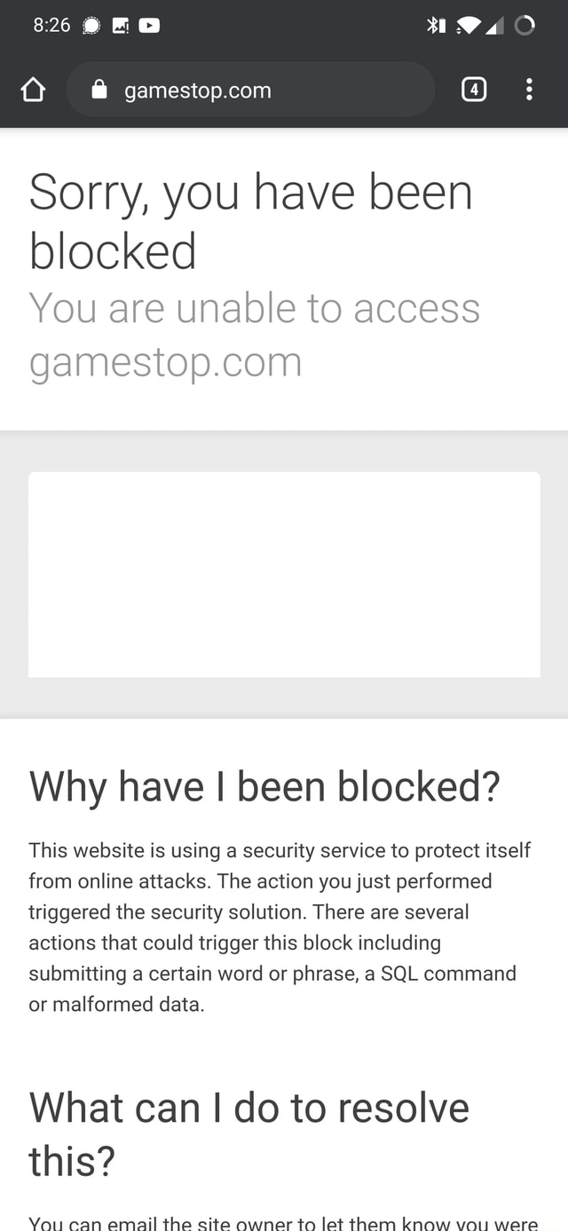 Fa Sorry You Have Been Blocked You Are Unable To Access Why Have I Been Blocked This Website Is Using A Security Service To Protect Itself From Online Attacks The Action You