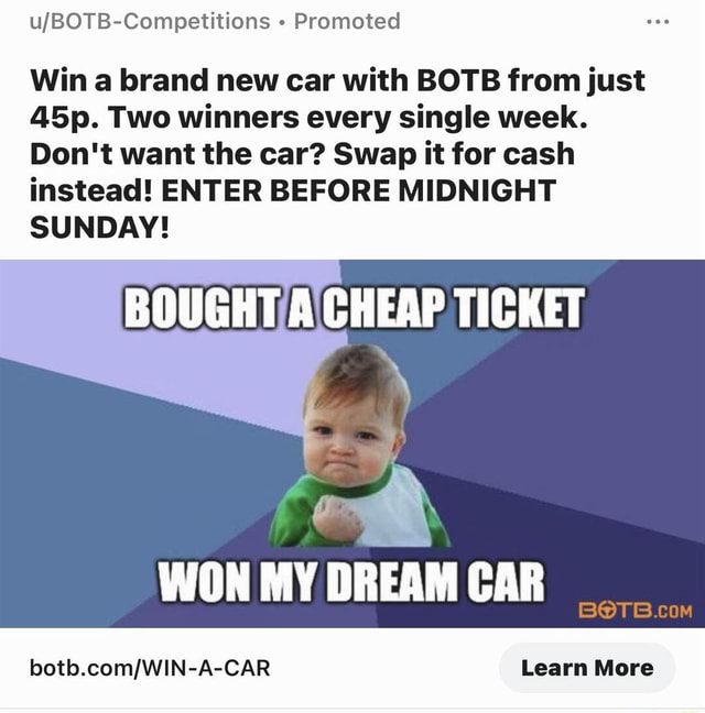 Win A Brand New Car