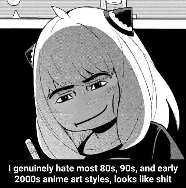 Genuinely Hate Most And Early 2000s Anime Art Styles Looks Like Shit