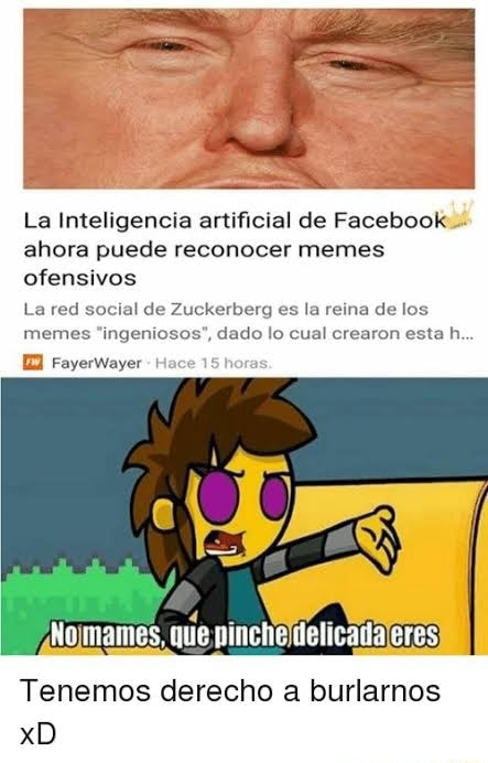 La Inteligencia Artificial De Facebook Ahora Puede Reconocer Memes Ofensivos La Red Social De