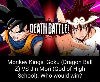 Goku (Post-Negative Karma Ball) vs Mori (The God of High School)