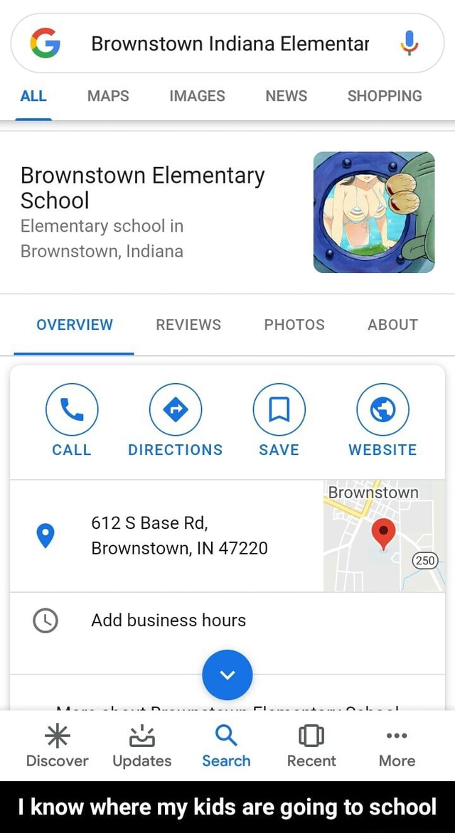 G Brownstownlndiana Elementar !; Brownstown Elementary School