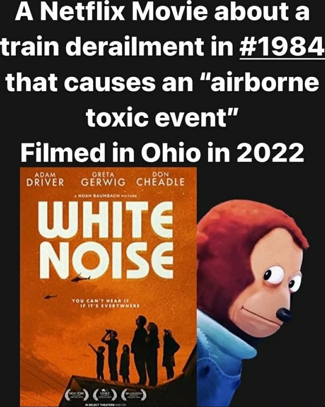 A Netflix Movie about a train derailment in #1984 that causes an ...