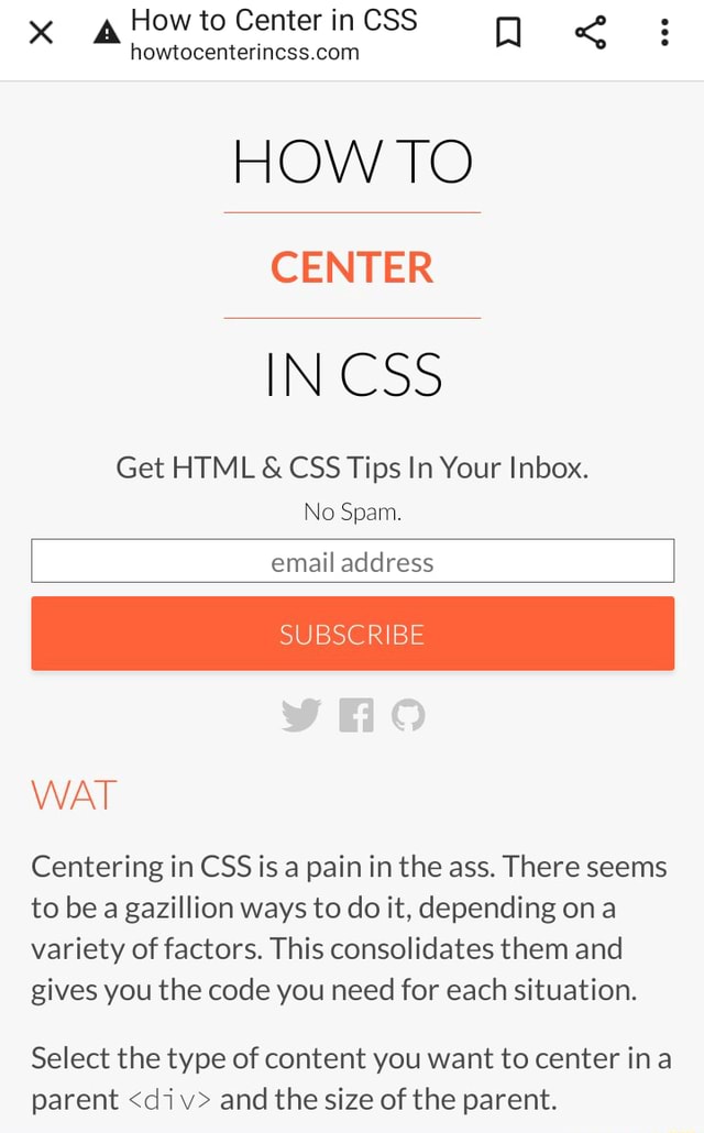 a-how-to-center-in-css-how-to-center-in-css-get-html-css-tips-in-your-inbox-no-spam-email