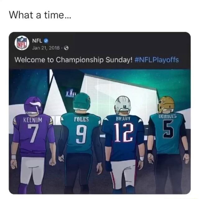 NFL on X: Welcome to Championship Sunday. 