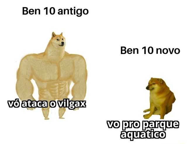 Ben 10 antigo Ben 10 novo - iFunny Brazil