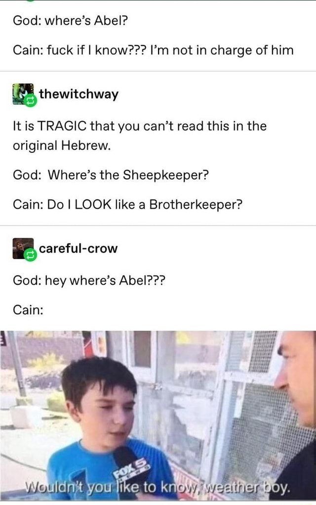 cain and abel meme