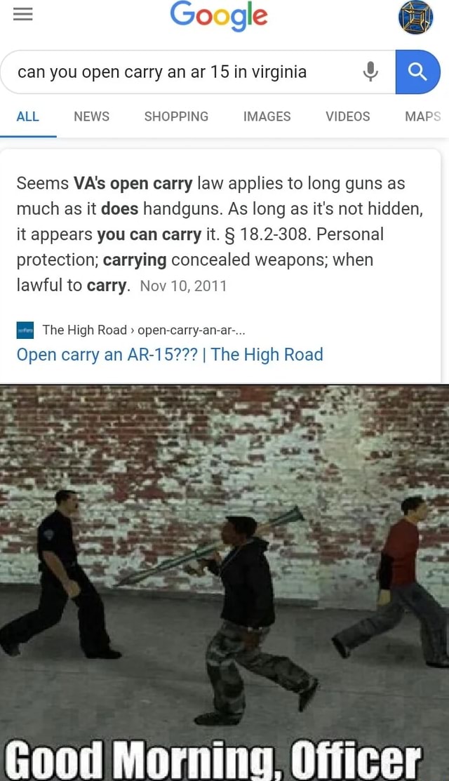 = Google can you open carry an ar 15 in virginia ALL NEWS SHOPPING