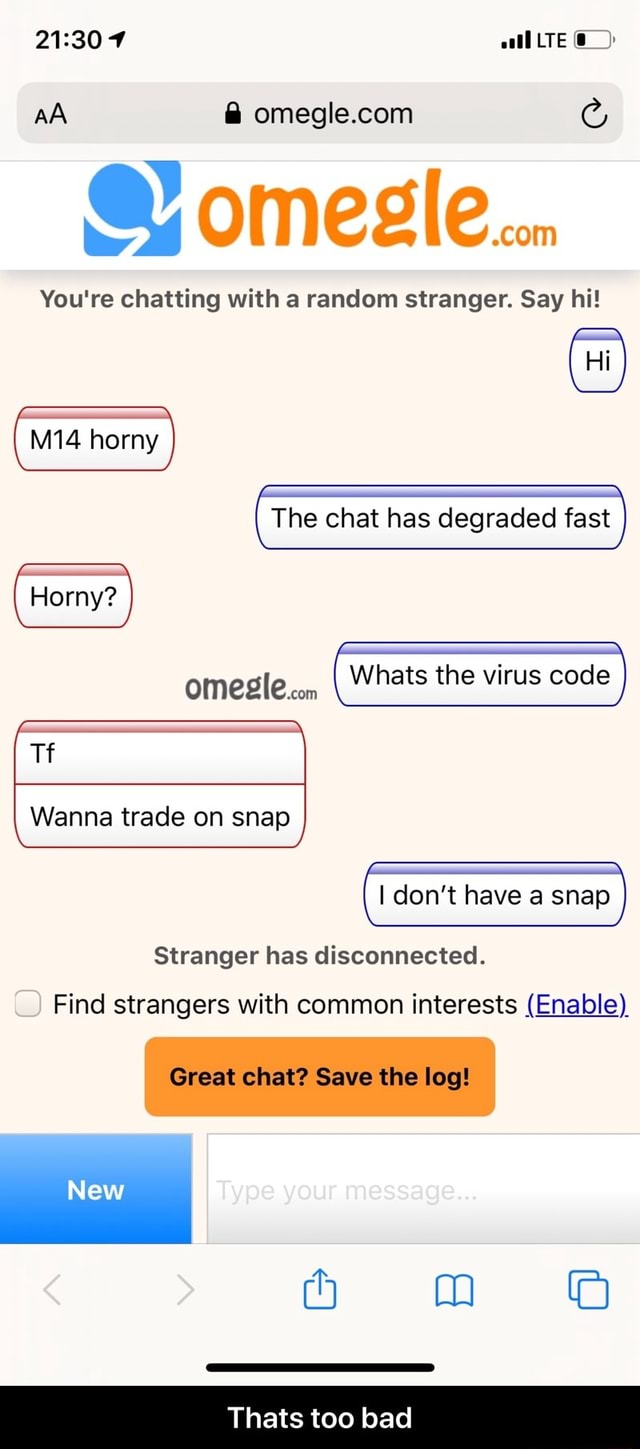 How to find horny girls on omegle