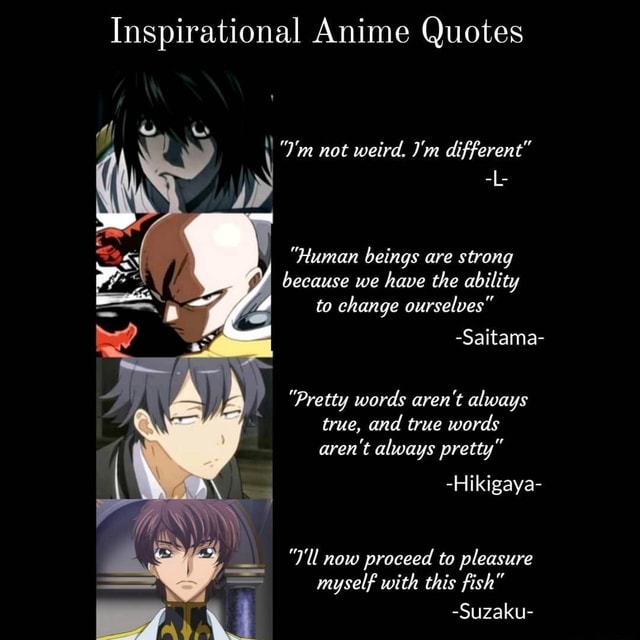 100 Best Anime Quotes - AniYuki.com