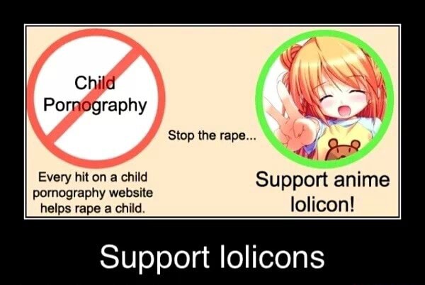 Pornography website lolicon! Support lolicons - )