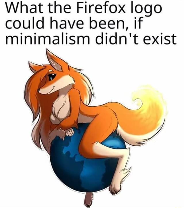 firefox minimalist logo